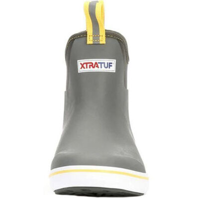 XtraTuf Men's 6in Ankle Deck Boot-Grey (22735)