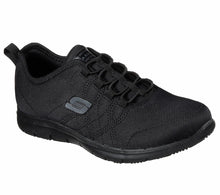 Load image into Gallery viewer, Women's Ghenter-Srelt Black Slip, Liquid & Stain Resistant Upper EH 77211/BLK