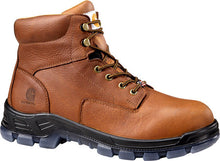 Load image into Gallery viewer, Carhartt MENS Waterproof 6" Brown Work Boots SOFT TOE CMZ6040