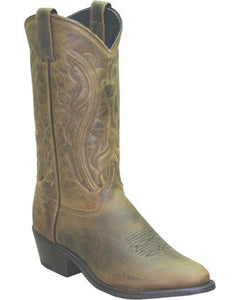 Men's Abilene Sage 12" Dakota Cowhide Round Toe Brown Western Boot 3051