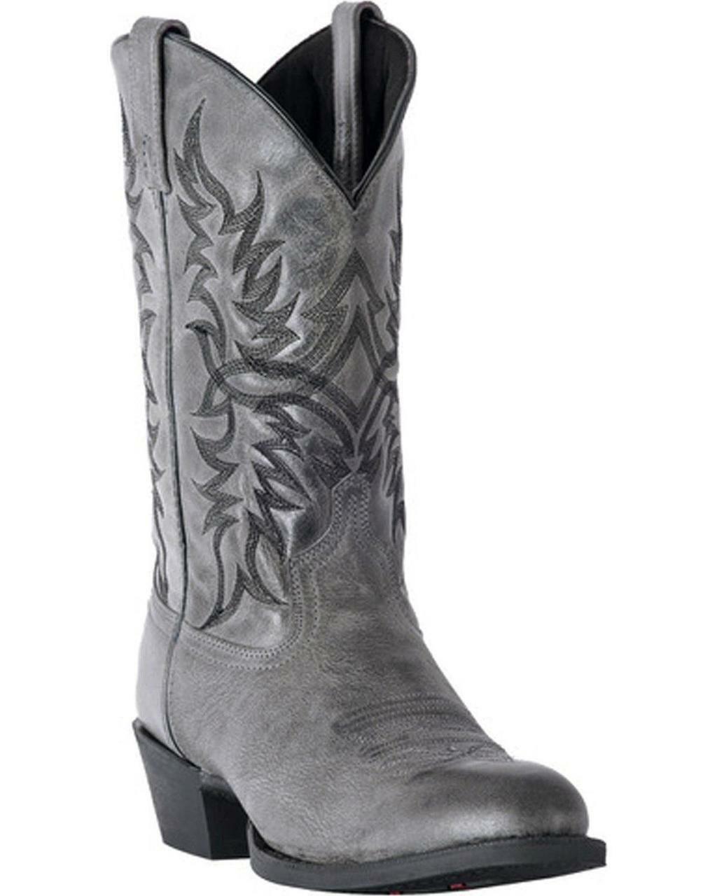 Womens grey shop western boots