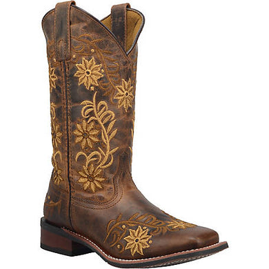 Women's Laredo Secret Garden Boots (Brown-5822)