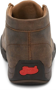 Justin Boots Men s Cappie Dark Brown Moccasin 232 Jacks Boots and Apparel