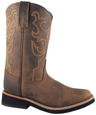 Smoky Mountain Kids Pueblo Dark Crazy Horse Cowboy Boots (3520)