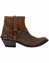 Load image into Gallery viewer, Womens Laredo Tan W/Harness Emersyn Round Toe Boots 3153