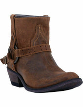 Load image into Gallery viewer, Womens Laredo Tan W/Harness Emersyn Round Toe Boots 3153