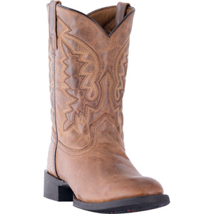 Laredo Men's 10" Tan Brown Leather Cowboy Boots- 67902