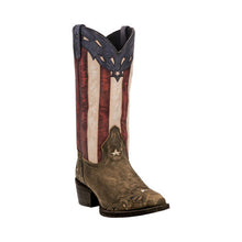 Load image into Gallery viewer, Laredo Women&#39;s Keyes Stars &amp; Stripes 12&quot; Snip Toe (52165)