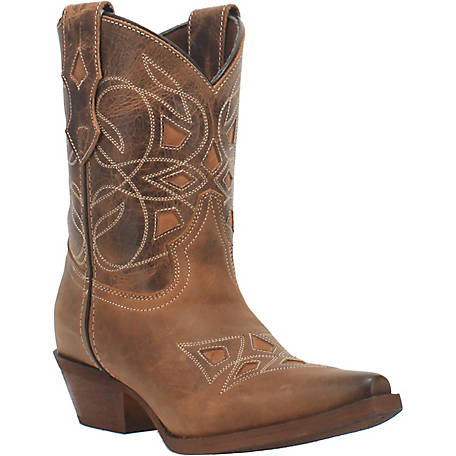 Women's Laredo 8 Cognac Cyndi Short Boot Snip Toe 52355