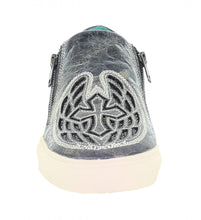 Load image into Gallery viewer, Corral Gray Wings and Cross Sneakers E1552