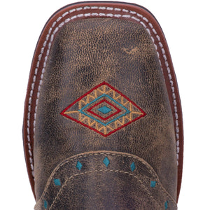 WOMEN'S LAREDO SQUARE TOE AZTEC WESTERN BOOTS (5647)