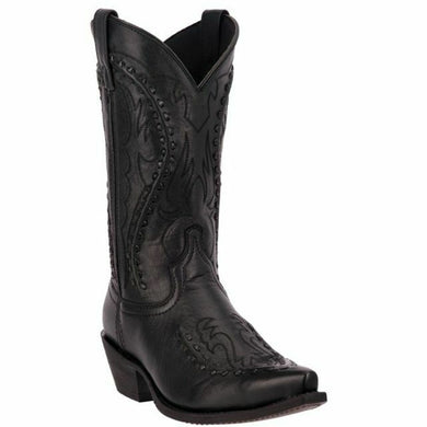 Laredo Men's Buck Lace Black Western Boot (68430)