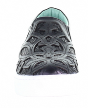 Load image into Gallery viewer, WOMEN’S CORRAL E1565 BLACK INLAY &amp; EMBRODERY SHOE