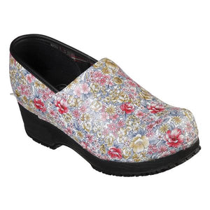 Women's Skechers Clog Candaba Multi Colored Shoe 77227/MULTI