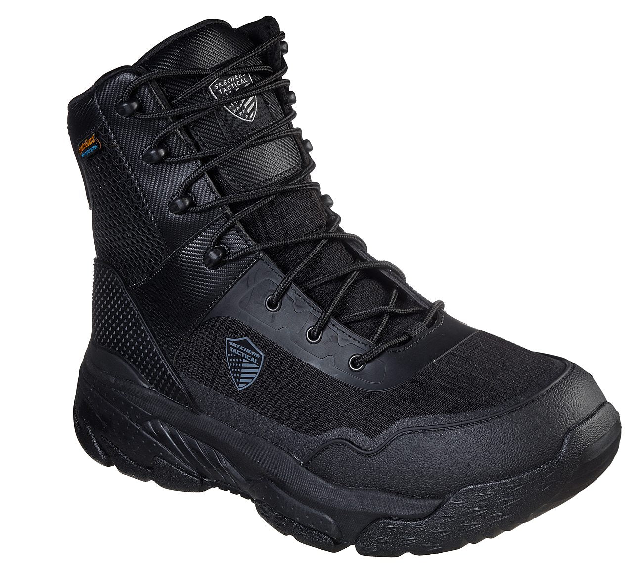 skechers high tops black