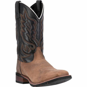 Laredo Men's Sand/Chocolate Montana Square Toe Western Boot 7800