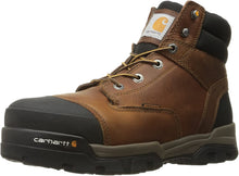 Load image into Gallery viewer, Men&#39;s Carhartt 6 Inch Lace Up Waterproof Comp Toe Work Boot CME6355