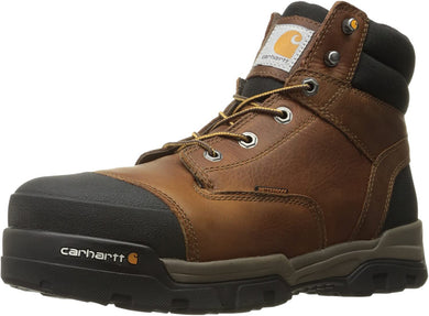 Men's Carhartt 6 Inch Lace Up Waterproof Comp Toe Work Boot CME6355