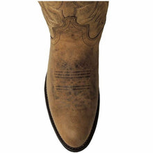 Load image into Gallery viewer, Laredo Men&#39;s Tan Distressed Round Toe Cowboy Boot- 68452