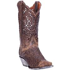 Dan Post Women's Peek-A-Boo Cowgirl Boots (DP3761)