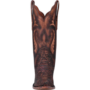 Dan Post Women's Faux Python Boot (Brown-DP3784)