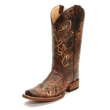 Load image into Gallery viewer, Circle G by Corral Ladies Dragonfly Embroidered Boot (L5079)