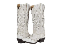 Load image into Gallery viewer, Women&#39;s Laredo Crazy In Love Snip Toe Boot (Off White-3191)