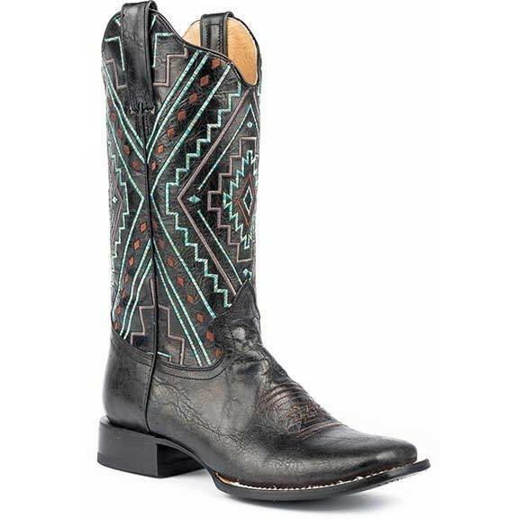 Roper Women's Native Marbled Boots - Square Toe 09-021-7022-1438