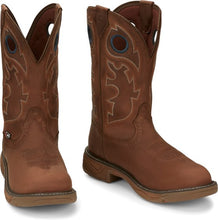 Load image into Gallery viewer, Justin Men&#39;s Rush Barley Brown Work Boots (SE4332)