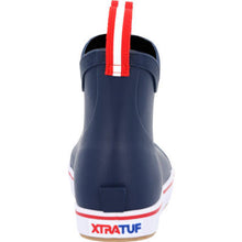 Load image into Gallery viewer, XtraTuf Kid&#39;s Ankle Deck Boot-Navy (XKAB-200)