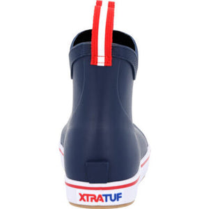 XtraTuf Kid's Ankle Deck Boot-Navy (XKAB-200)