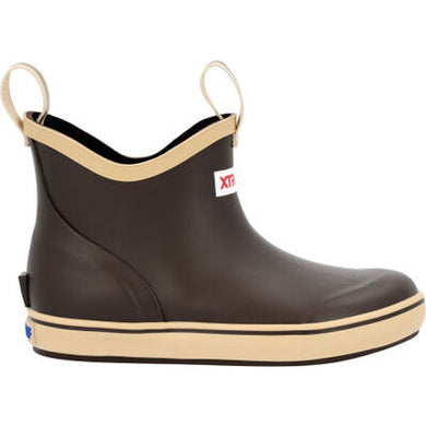 XtraTuf Kid's Ankle Deck Boot-Brown (XKAB-900)