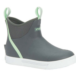 XtraTuf Women's Wheelhouse 6in Ankle Deck Boot-Grey(XWW-700)