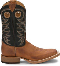 Load image into Gallery viewer, Justin Men&#39;s Bent Rail Wide Sq Toe Boot Caddo Brown (BR740)