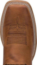 Load image into Gallery viewer, Justin Men&#39;s Bent Rail Wide Sq Toe Boot Caddo Brown (BR740)