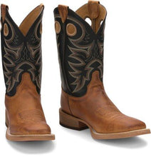 Load image into Gallery viewer, Justin Men&#39;s Bent Rail Wide Sq Toe Boot Caddo Brown (BR740)