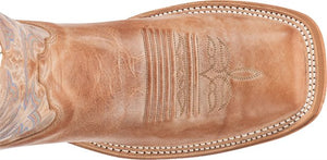 Justin Men's Caddo Beige Wide Square Toe (BR744)