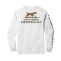 Leopard Dog Long Sleeve Tee (Southern Lifestyle)