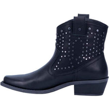 Load image into Gallery viewer, Women&#39;s Dingo Dusty Black Studded Short Boots DI 150