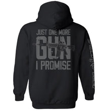 Load image into Gallery viewer, Just One More Gun Hoodie