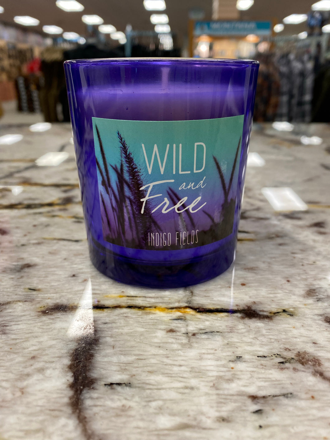 Wild and Free Indigo Fields Candle