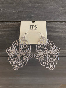 Scalloped Filigree Earrings