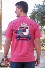 Load image into Gallery viewer, Burlebo American Bronco - Crimson Short Sleeve Tee