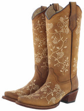 Load image into Gallery viewer, Circle G By Corral Women&#39;s Western Boot (Brown/Tan-L5443)