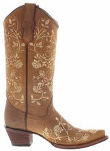 Load image into Gallery viewer, Circle G By Corral Women&#39;s Western Boot (Brown/Tan-L5443)