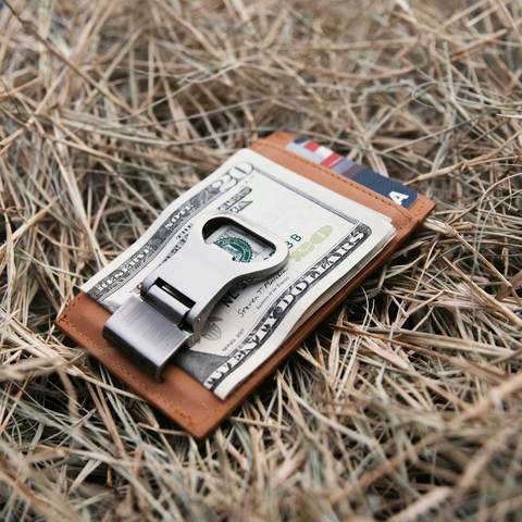 Bottle Opener Money clip Wallet