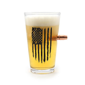 Shield Republic Pint Glass