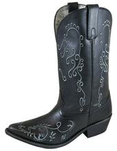 Load image into Gallery viewer, Women&#39;s Smoky Mountain Jolene Black Snip Toe Boot 6863