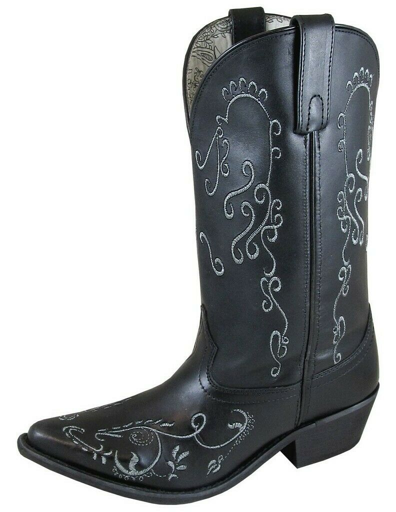 Women's Smoky Mountain Jolene Black Snip Toe Boot 6863